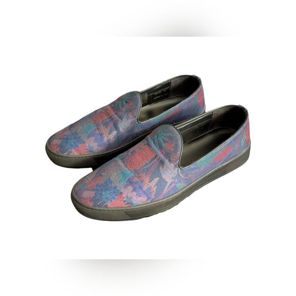 ETRO Milano Men\'s Floral Jacquard Slip On Sneakers Shoes Italy EU 45 US 12 main image 8
